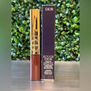 Dior Rouge Sequin Liquid Duo - Rich Brown